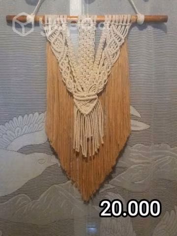 Colgantes macramé