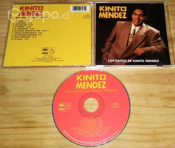 Kinito Mendez - Los Éxitos De Kinito Mendez "1997"
