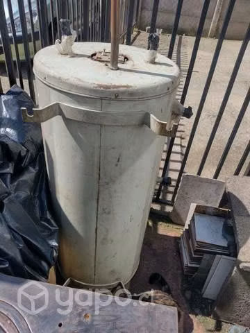 Cosina a leña Alemana Antigua con termo 150lts
