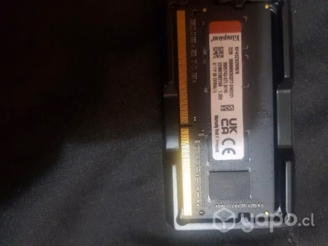 Memoria ram 8Gb ddr4 fury al 100%