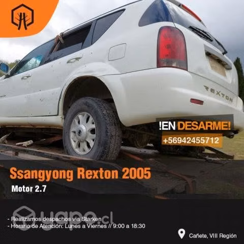 Electroventilador ssangyong rexton 2005