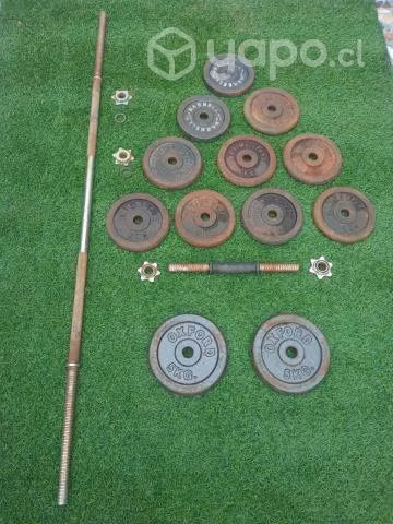 Set pesas usadas
