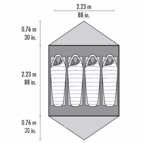 Carpa MSR Elixir 4P