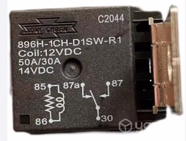 Relay 50/30 Amp 5 patas