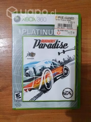 Juegos originales Xbox 360 Burnout, Zumba, GR
