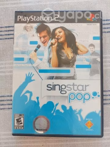 Singstar Pop PS2 PLAYSTATION