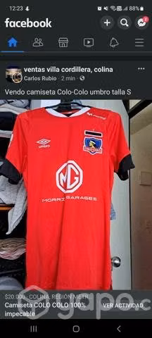 Camiseta Colo-Colo talla s