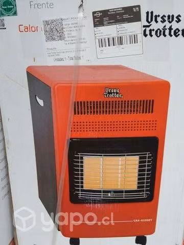 Estufa nueva u troter embalada
