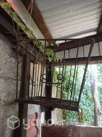 Contenedor fierro forjado para reciclaje