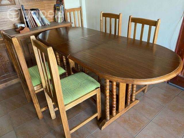 Comedor de 6 sillas, extensible - Imagen 3