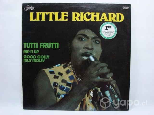 Vinilo Little Richard Tutti Frutti Ed Bélgica