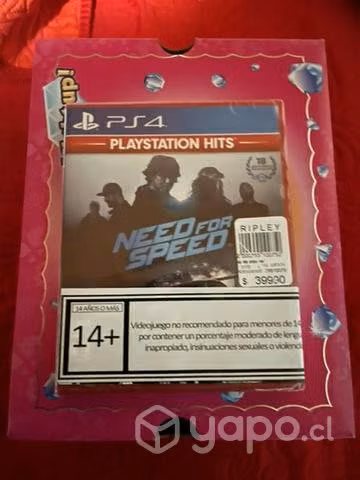 Need For Speed Ps4