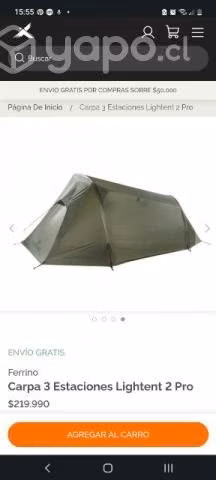 Carpa 3 estaciones lightent 2 pro - Imagen 3