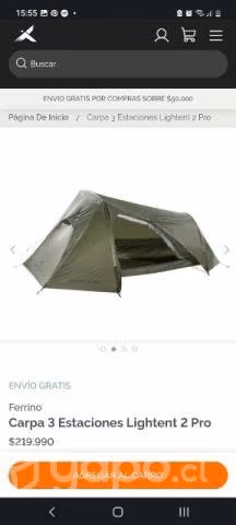 Carpa 3 estaciones lightent 2 pro - Imagen 2