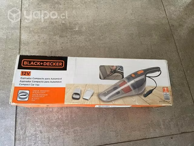 Aspirador compacto para automóvil Black+decker