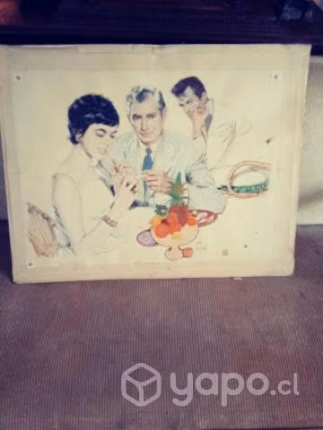 Dibujo original de película americana
