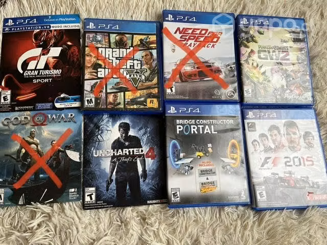 Juegos ps4