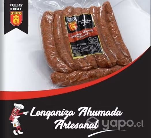 Longaniza Ahumada Artesanal de Chillán