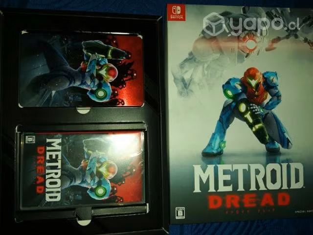 Metroid dread switch edición coleccionista nuevo