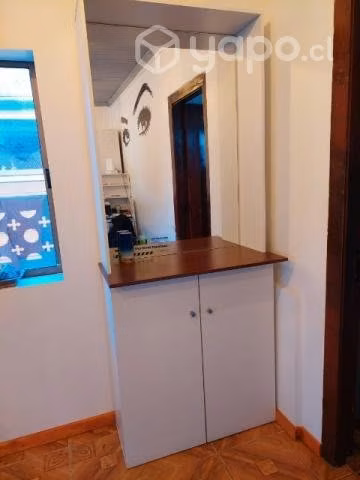 Tocador con espejo para salón
