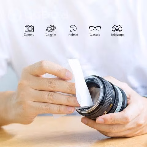 Toallitas de limpieza para lentes