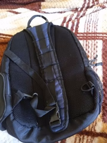 Mochila azul toshiba