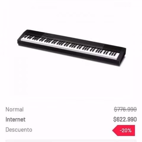 Piano digital impecable