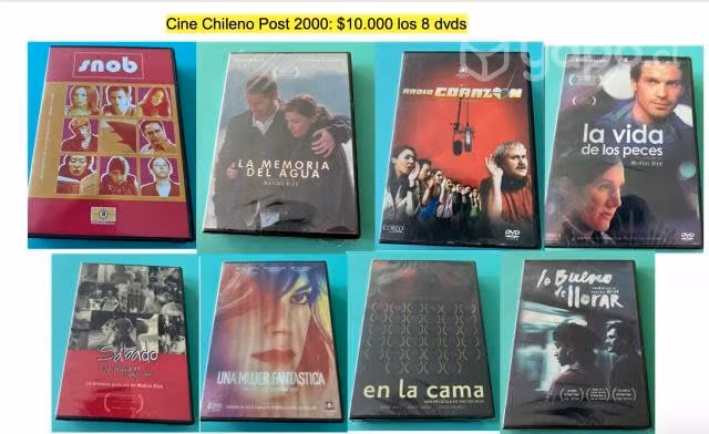 DVDs baratos: cine chileno, cine arte y comedia