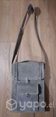 Bolso de cuero natural - Imagen 3
