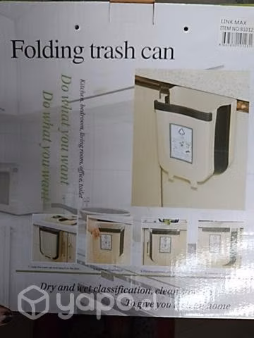 Papelero plegable