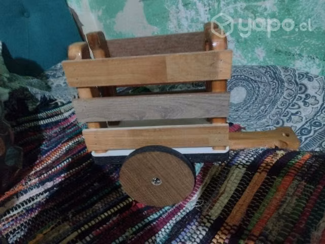 Carretas de adorno de jardin
