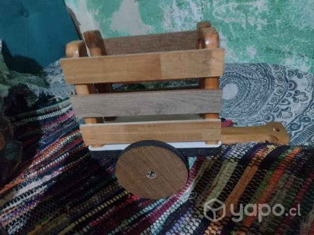 Carretas de adorno de jardin