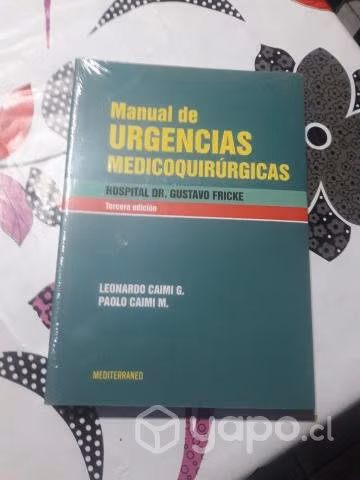 libro manual de urgencias quirúrgicas