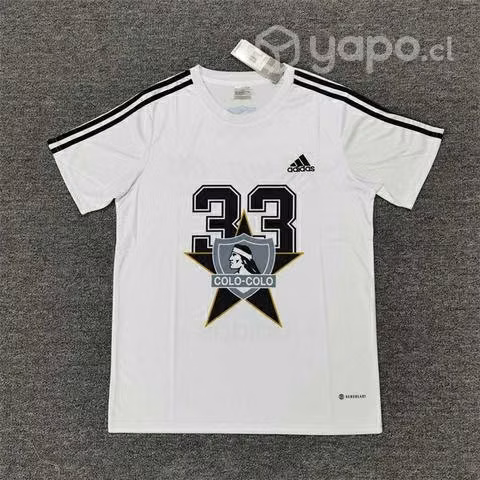 Camiseta nueva Colo Colo 33 campeón 2022 oficial