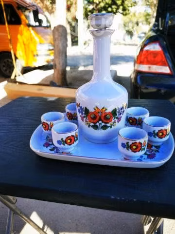 Set de licorera de porcelana - Imagen 2