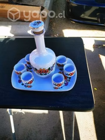 Set de licorera de porcelana - Imagen 3