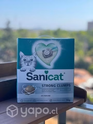 Arena Sanitaria para gatos SANICAT Aglutinante 7K