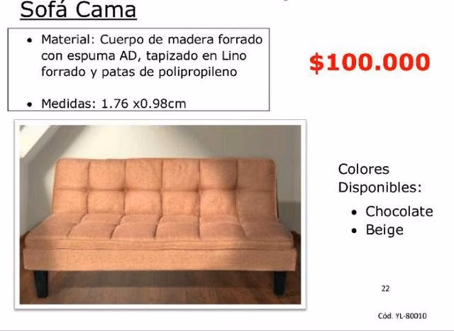 Sofá cama