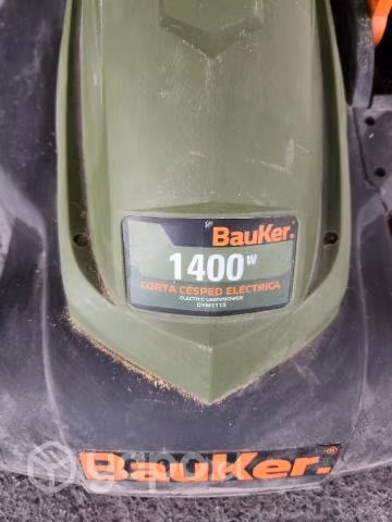 Cortadora de pasto eléctrica Bauker
