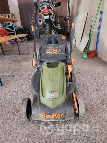 Cortadora de pasto eléctrica Bauker