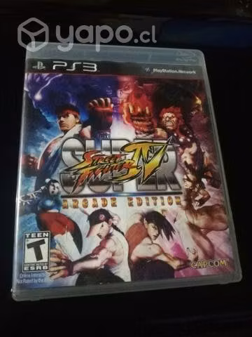 Street fighter 4 ps3 super arcade edition escaso
