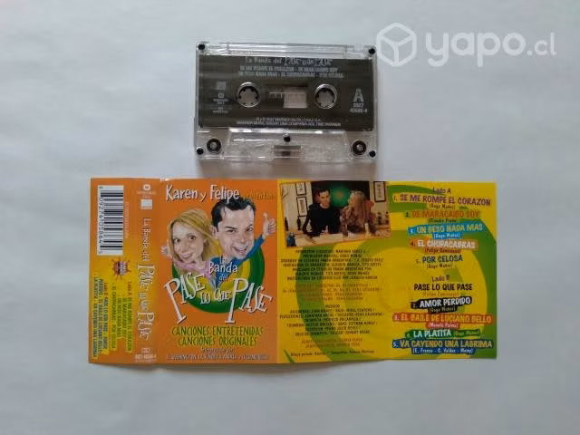 Cassettes de Pase lo que pase