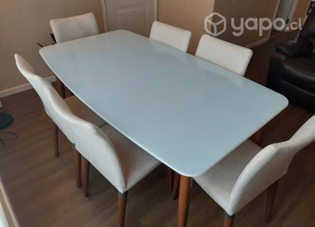 Juego comedor 6 sillas