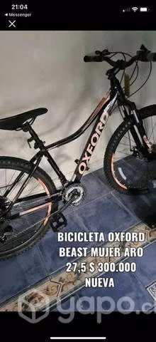 Bicicleta Oxford beast mujer