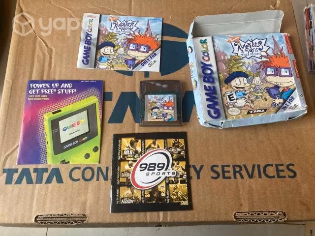 Pack 3 juegos n64 y gba con cajas dañadas