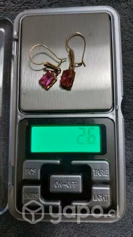 Aros oro 18k