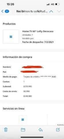 Rack Home tv 60  - Imagen 4