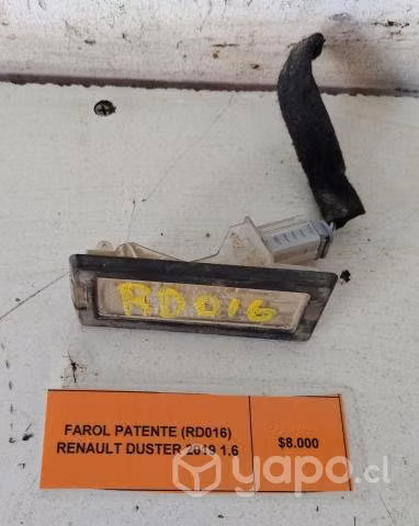 Farol Patente (RD016) Renault Duster 2019 1.6