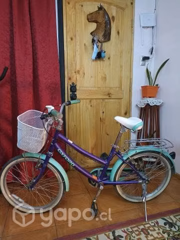 Bicicleta aro 20 de niña