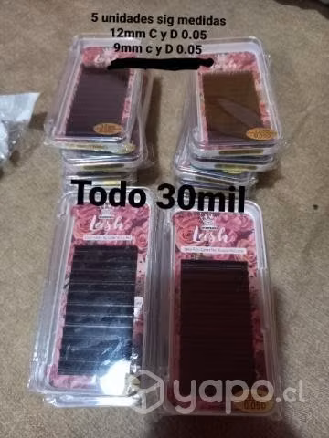 Blister de pestañas todo